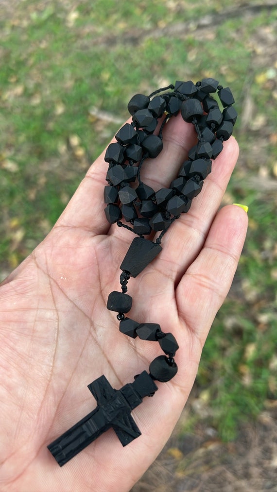 Azabache beads hotsell