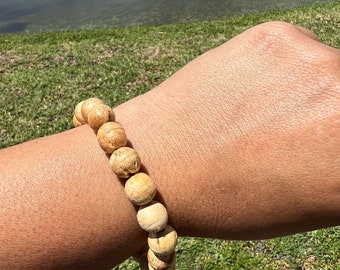 Palo Santo Bracelet: 10mm Holy Wood, Spiritual Cleansing