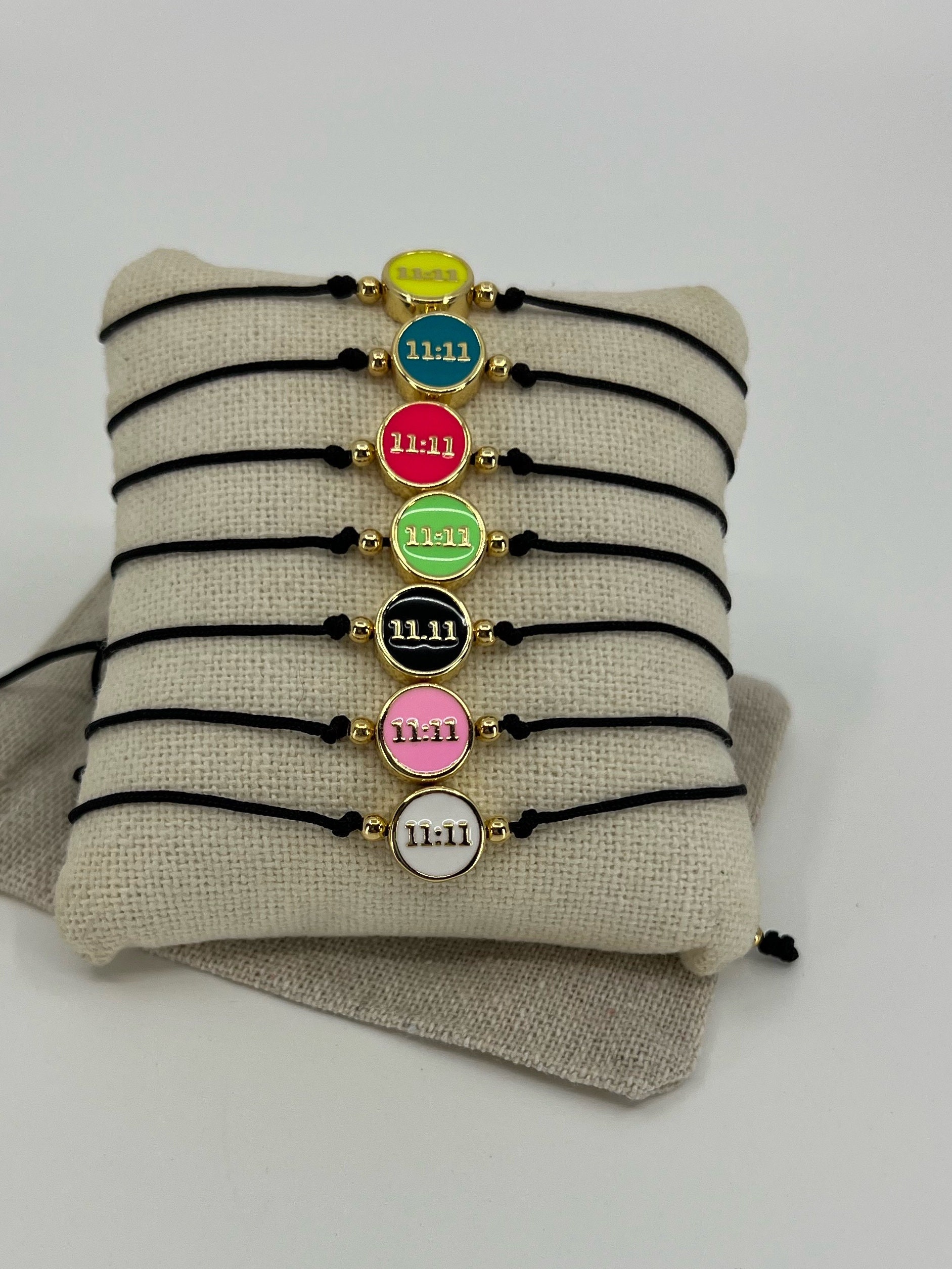 11:11 Angel Number Bracelet • Charm Bracelet •Make a wish bracelet •Angel number• 1111 jewelry•Waterproof jewelry •Ángels message