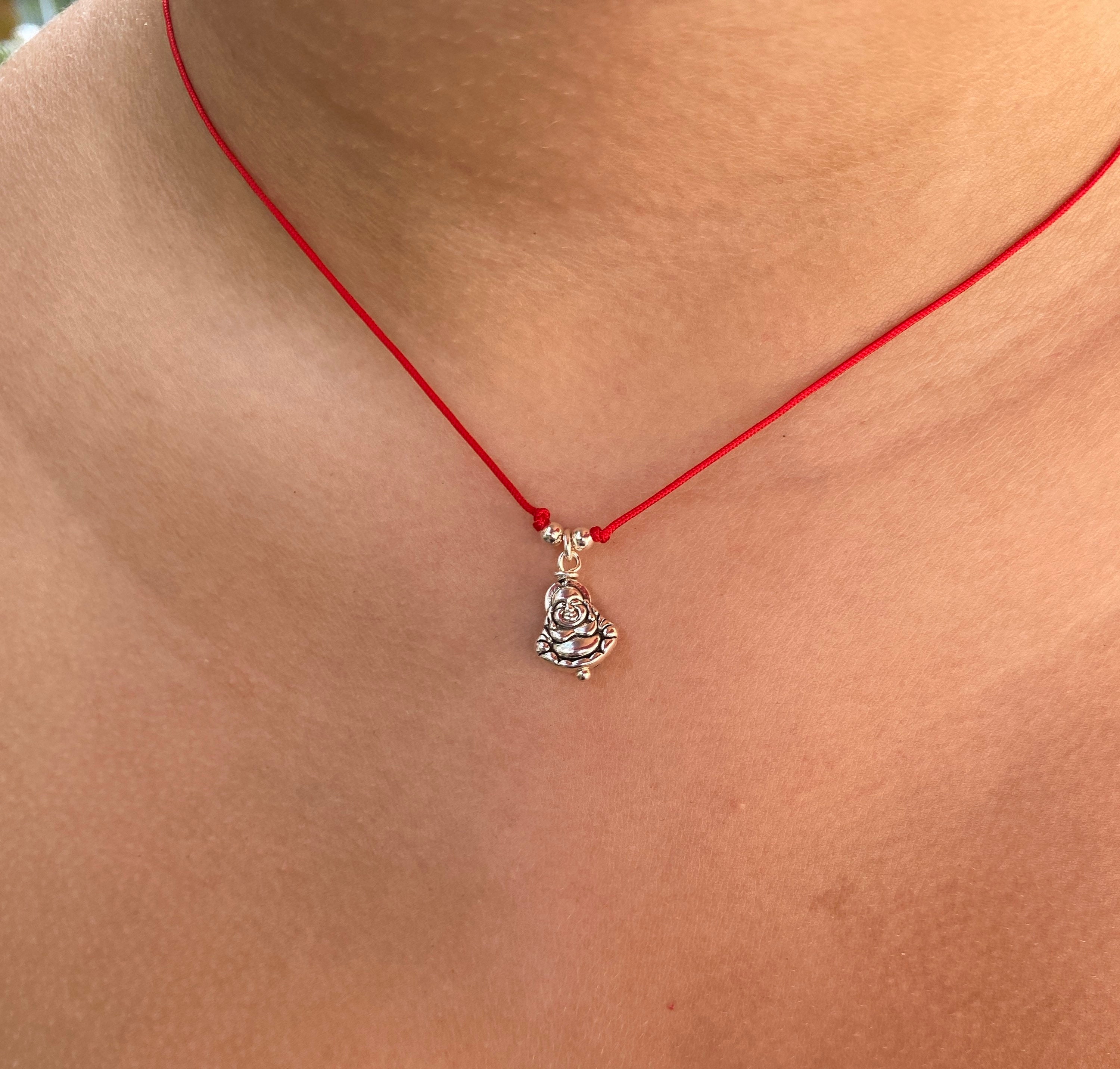 Silver Necklace Unisex Necklace Good Luck Buddha Necklace Etsy Denmark