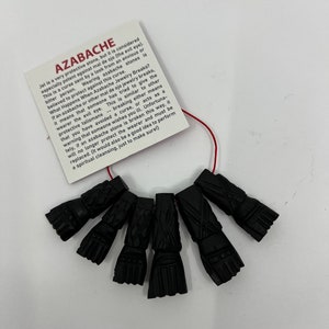 Mano de Azabache • Puño de Azabache • Colgante de piedra azabache • Colgante para protección • Azabache genuino • Azabache al por mayor • Amuleto para protección