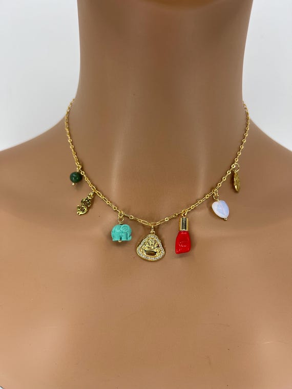 Collana Donna Tous Motif in Argento Dorato Vermeil Placcato Oro Rosa 18 Carati con Pendente con