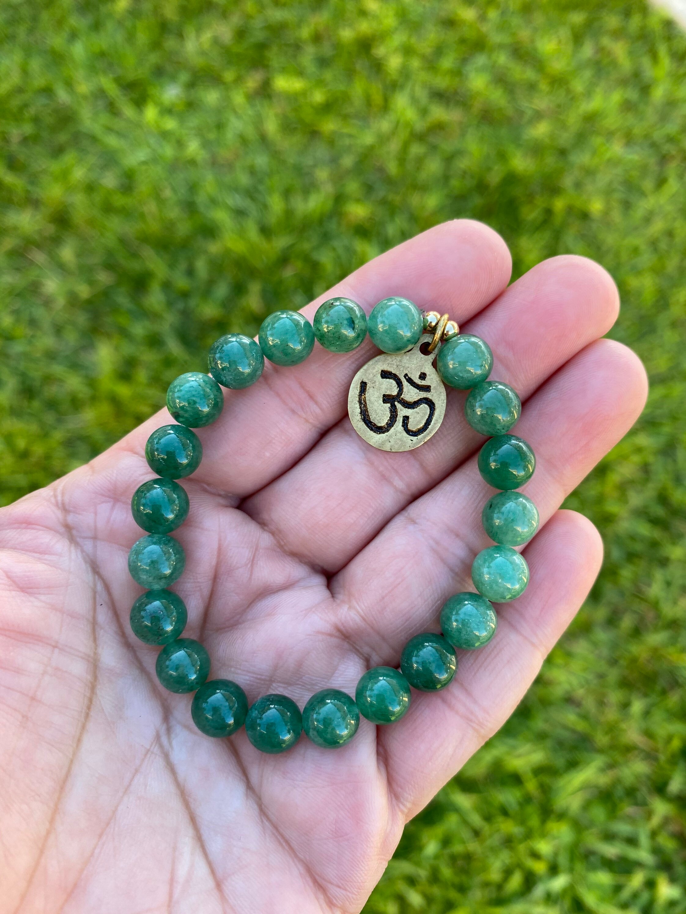 Jade BraceletHealing JewelryGemstones Bracelet Unisex | Etsy