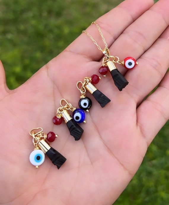 Genuine Azabache Pendant Amulet Pendant Protection Jewelry Evil