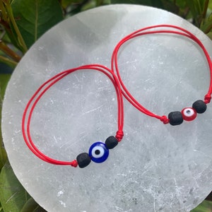 Azabache Baby Bracelet , Genuine azabache , New Born Bracelet, Baby Bracelet , Mal de Ojo Pulsera , Red string Bracelet, Evil Eye Bracelet.