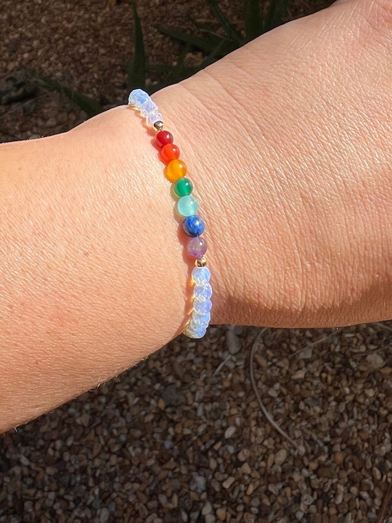 Bracciale Pietre Dei 7 Chakra | Gioielli In Pietra Dura | Shop | Lottini