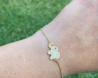 Bracciale Elefantino Portafortuna con cartolina apribile e nome – Lab Charm