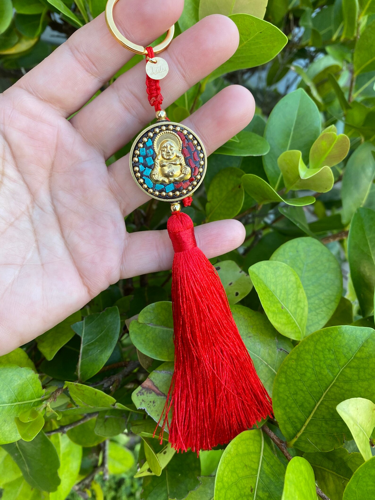 Buddha Keychains Spiritual Keychain yoga Meditation Etsy