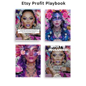 Etsy Business Playbook,PLR,Editable Canva Template,Digital Product Seller Guide,Start an Etsy Shop