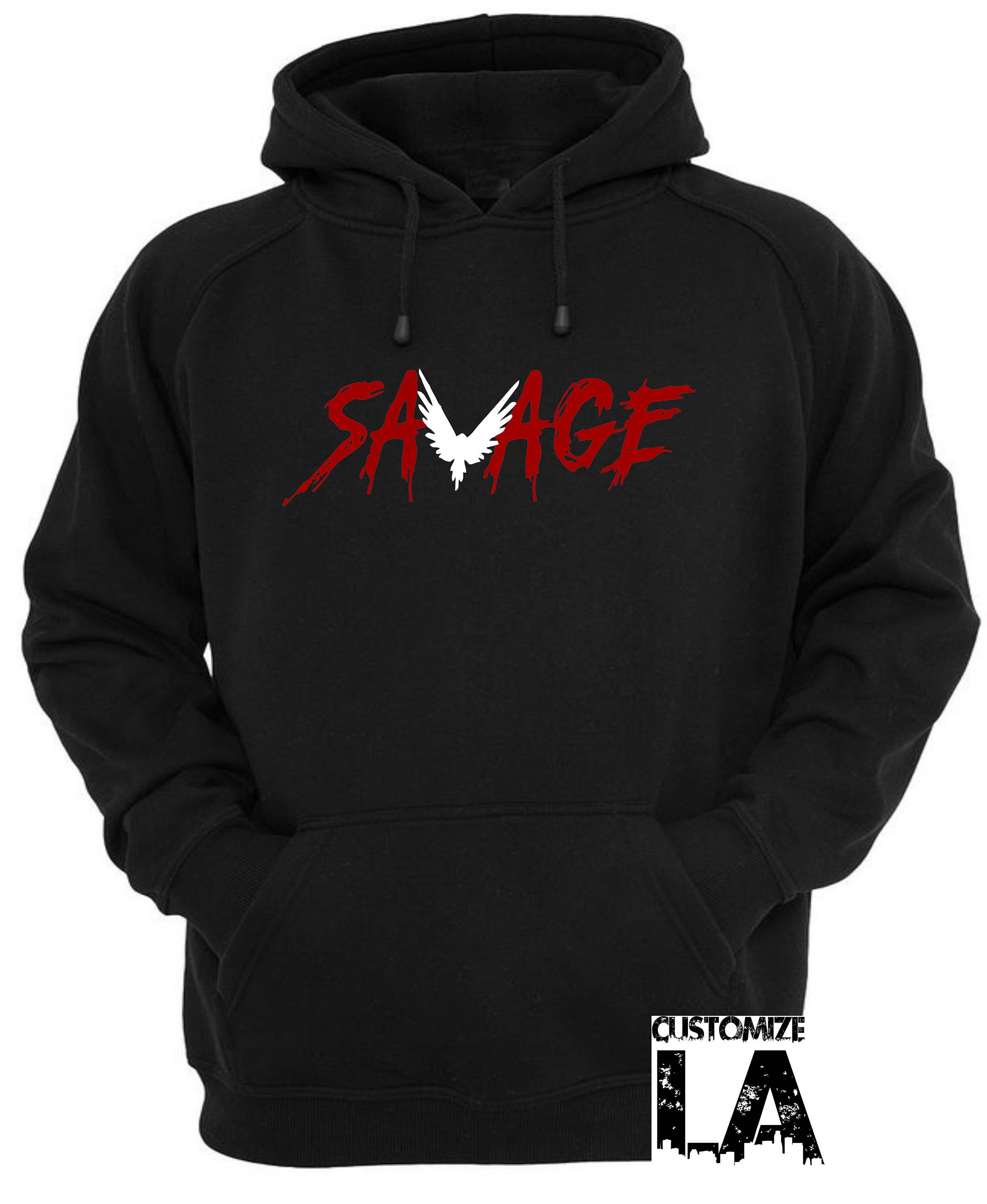 savage hoodie logan paul