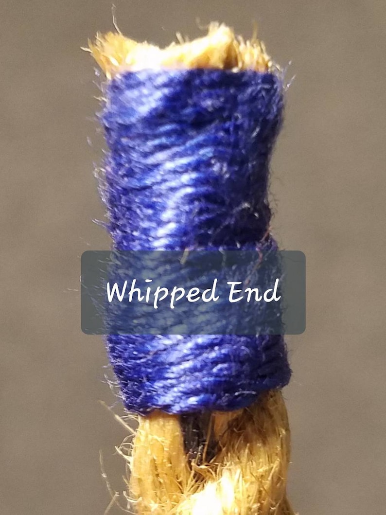 Rope End Treatment Etsy