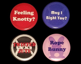 Shibari Rope Buttons