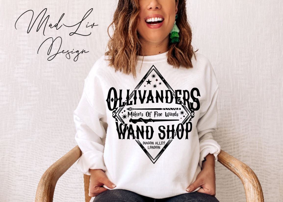 Ollivanders Wand Shop SVG PNG Hogwarts Svg-png Magic - Etsy