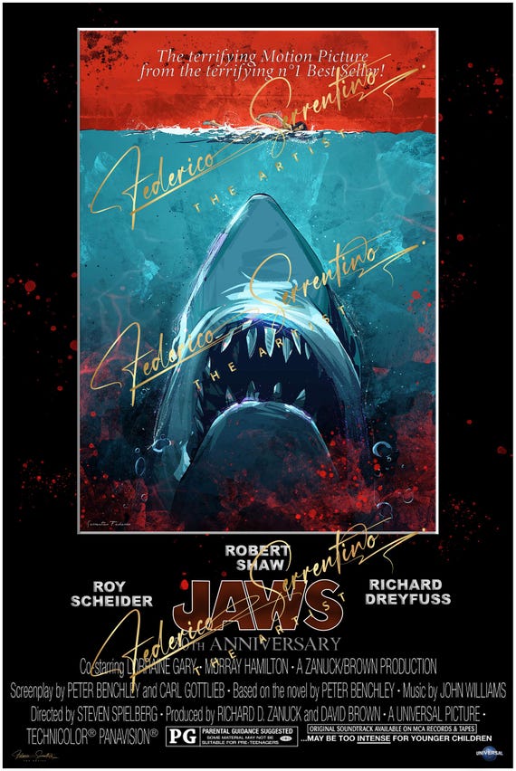【映画館用両面ポスター】ジョーズ / Jaws 50th Anniversary 映画館用両面ポスター】ジョーズ / Jaws 50th IMAX ver. - メルカリ