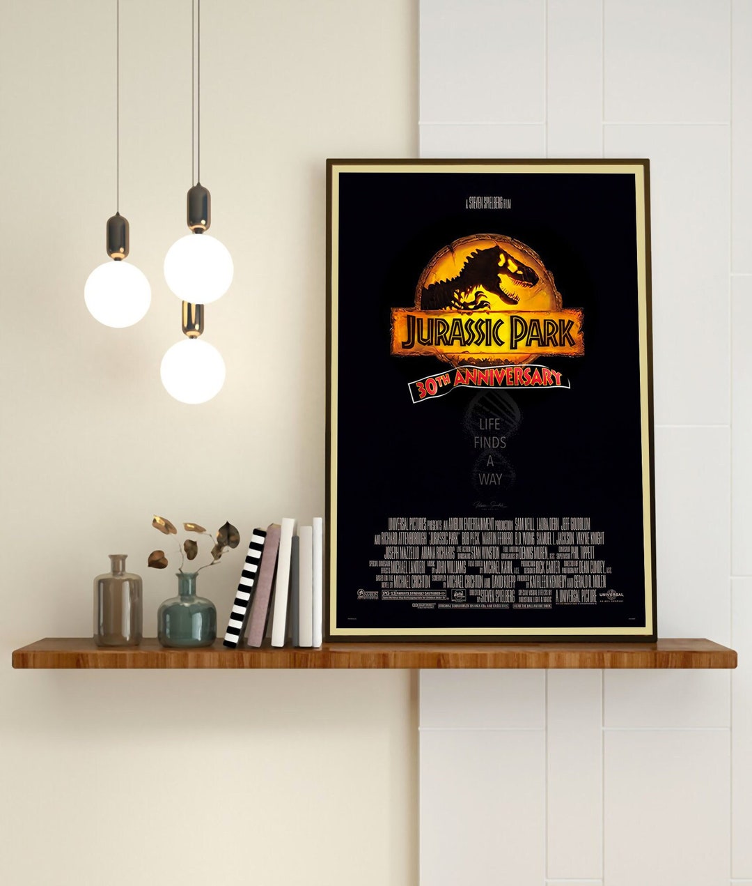 Jurassic Park 30th Anniversary Fan Made Poster / Jurassic Park 30th ...
