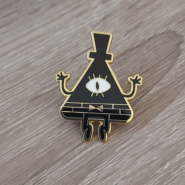Gravity Falls Bill Cipher #2 enamel pin