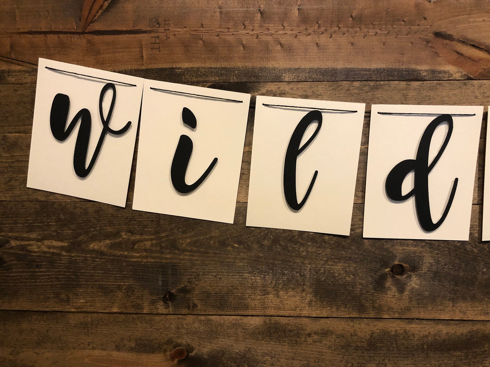 Wild One Banner Wild One Birthday Banner Wild First - Etsy