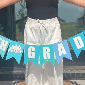 Back To School | First Day Of School Banner | Classroom Banner | Kindergarden | First Grade | Second Grade Banner | Fourth Grade Banner |
