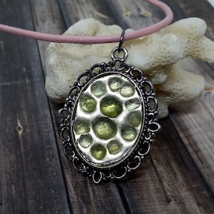 Montana Sapphire Resin Necklace