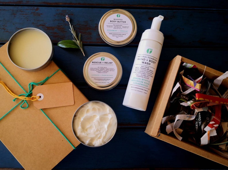 Natural Skincare Gift Pack the RARE SKIN CARE Original Body Etsy