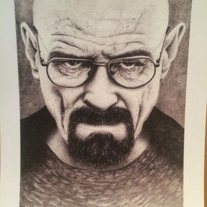 Limited Edition Walter White 10&quot;x12&quot; Portrait Prints