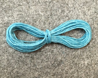Irish Waxed Linen—Turquoise