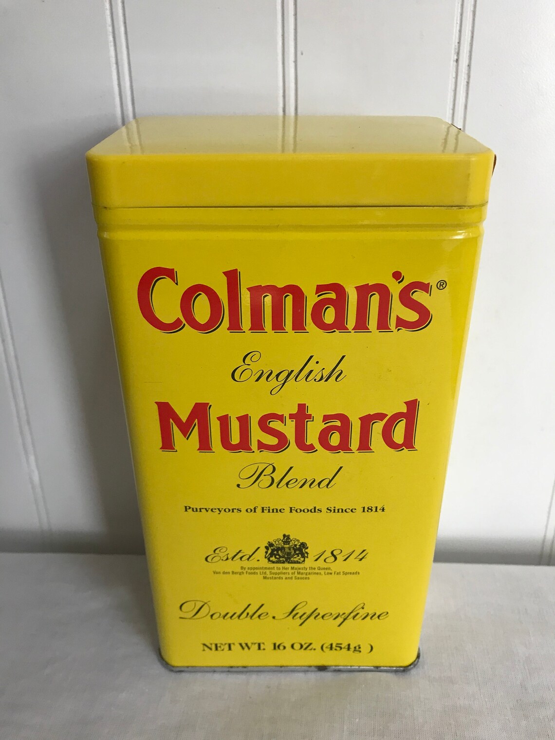 Vintage Coleman's Mustard Tin English Blend Mustard Etsy