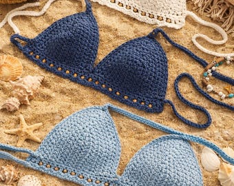 Crochet Top Pattern PDF – DIY Bikini Swimsuit