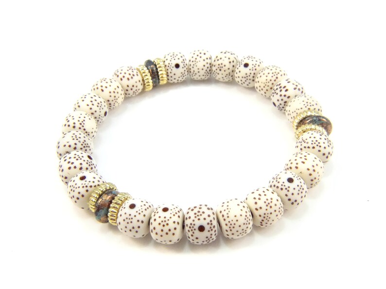4 x Beaded Bracelets Layered Cuff Beaded Bracelets For Women