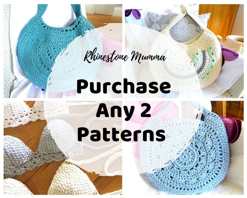 2 X Crochet Pattern Bundle FREE Crochet Patterns Purchase Etsy