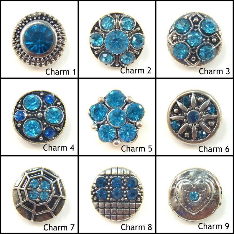 Mini Petite Snap On Jewelry Buttons Charm Ginger Snaps Etsy