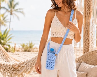 Crochet Beach Bag Pattern | Easy Market Bag Tutorial for Beginners