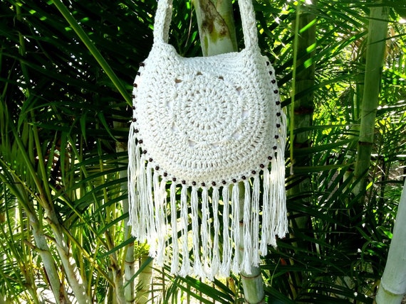 crochet fringe bag pattern