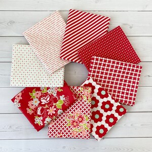 Handmade by Bonnie & Camille for Moda,  8 Fat Quarters