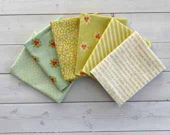 Ella and Ollie by Fig Tree & Co for Moda - 6 Fat Quarters