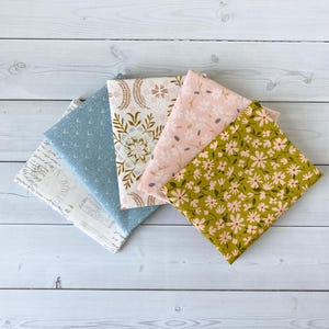 Curated AGF Fat Quarter Bundle by Art Gallery Fabrics, 5 Fat Quarters
