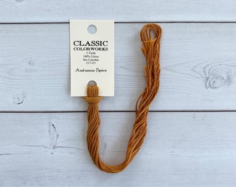 Classic Colorworks Hand-Dyed Embroidery Floss - Autumn Spice