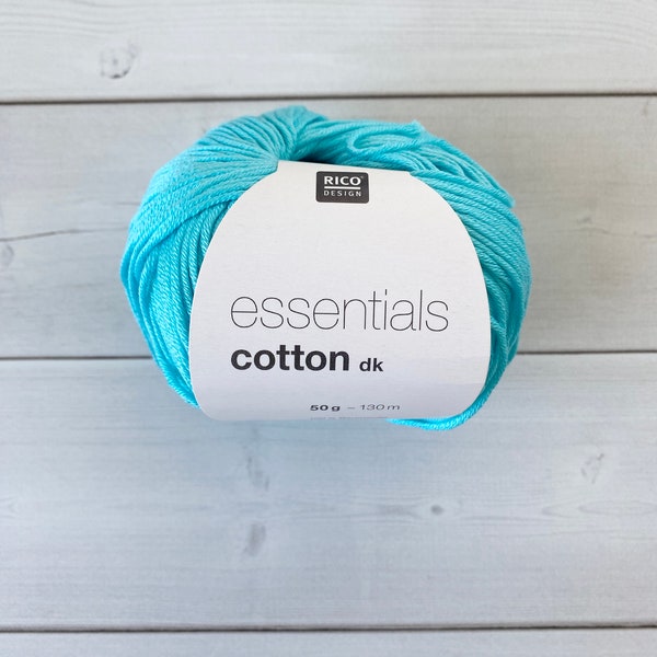 Rico Essentials Cotton DK - Aquamarine