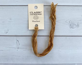 Classic Colorworks Hand-Dyed Embroidery Floss - Hazelnut