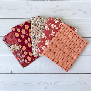 Curated AGF Fat Quarter Bundle by Art Gallery Fabrics, 5 Fat Quarters