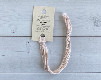 The Gentle Art Sampler Threads Hand-Dyed Embroidery Floss - Oatmeal