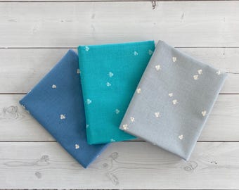 Clover and Over Fat Quarter Bundle by Cotton + Steel - 3 Fat Quarters