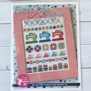 Sew by Row Cross Stitch Pattern by Lori Holt of Bee in my Bonnet for It&#39;s Sew Emma