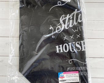 Stitching with the Housewives Canvas Tote Bag