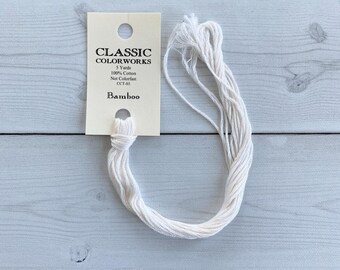 Classic Colorworks Hand-Dyed Embroidery Floss - Bamboo
