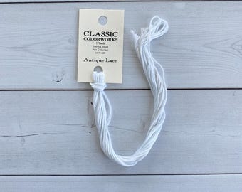 Classic Colorworks Hand-Dyed Embroidery Floss - Antique Lace