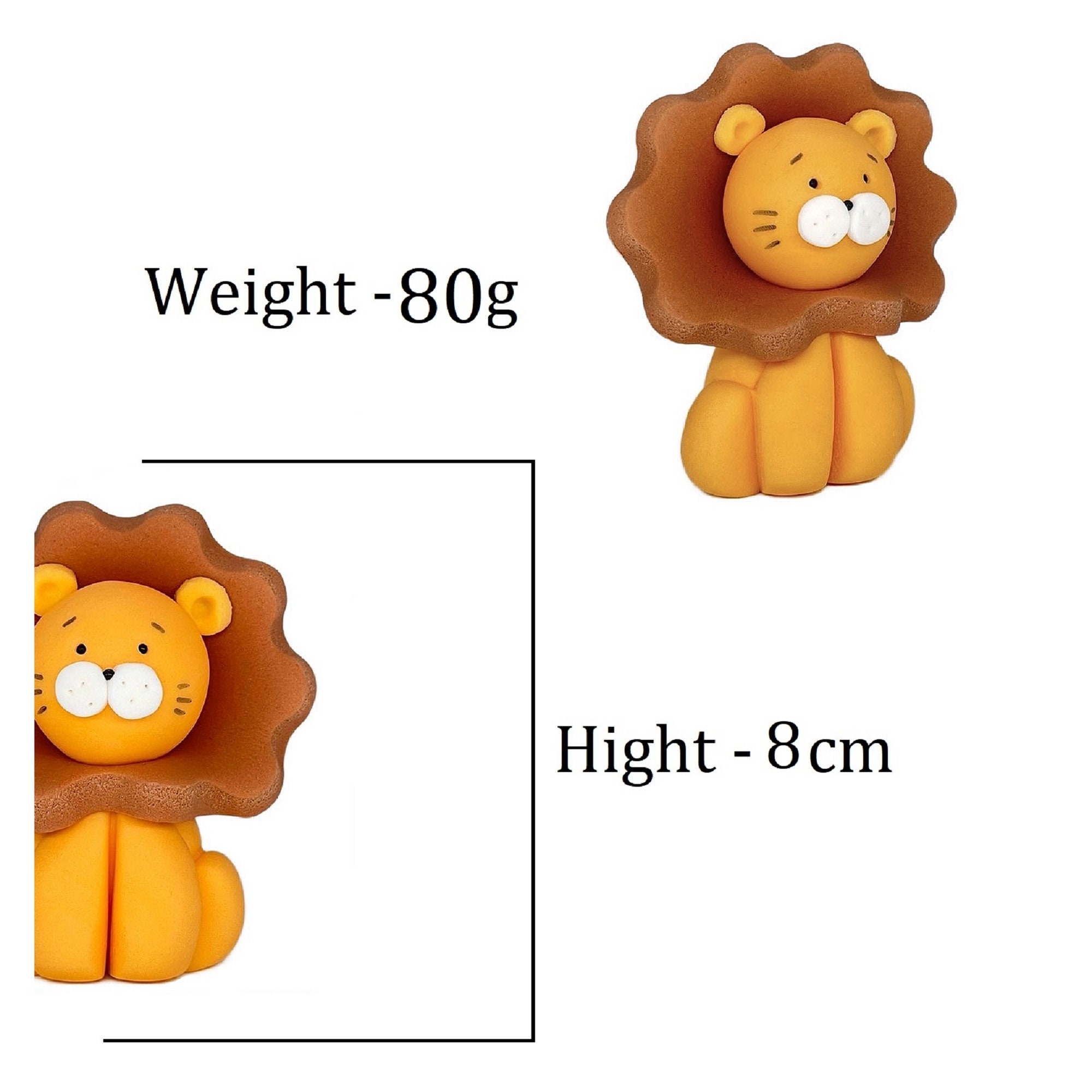 EDIBLE Jungle Animals Cake Topper / Set of 5 / Any Etsy UK