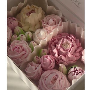 Wedding Sugar Flowers Marshmallow Cake Decorations Cake Toppers Birthday Gift