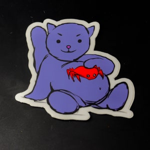 Fat Cat Awful, Baby Sommer Crabby, (Original Art CVPS)