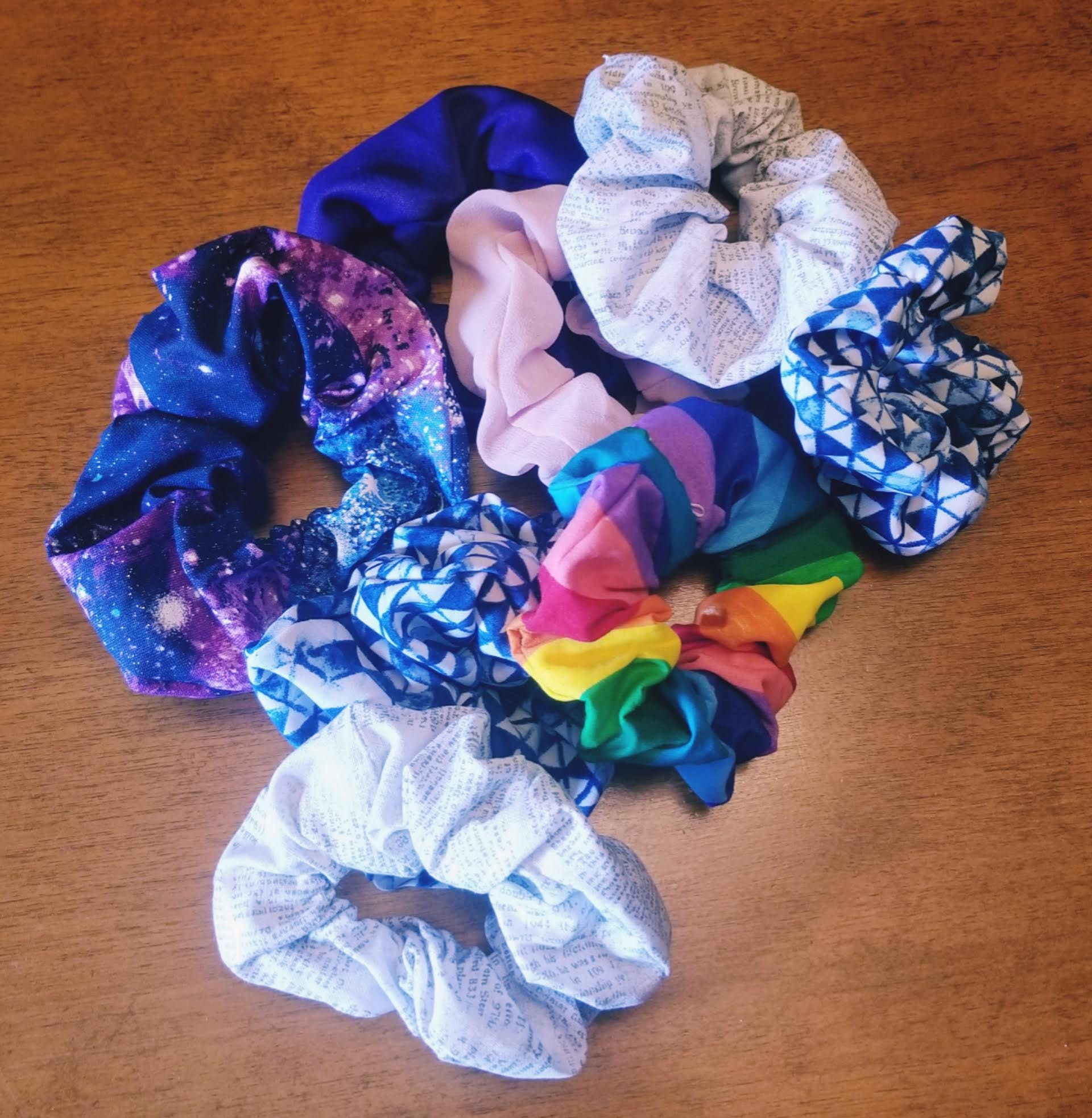 Galaxy Scrunchie VSCO Scrunchie VSCO Girl Etsy